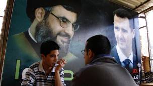 مثلث حزب الله، الأسد والمعارضة